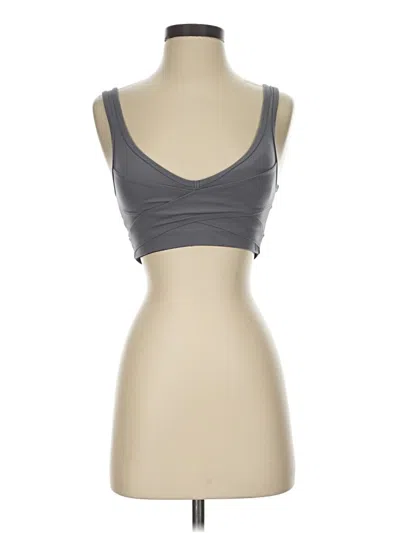 Pre-owned Varley Sports Bra In Gray