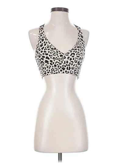 Pre-owned Varley Sports Bra In Ivory