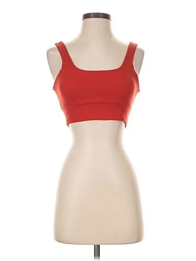 Pre-owned Varley Sports Bra In Red