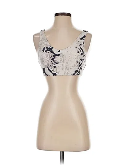 Pre-owned Varley Sports Bra In White
