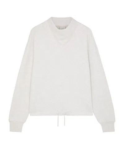 Varley Stretch-jersey Sweatshirt In White