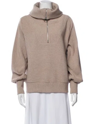 Pre-owned Varley Striped Jacket In Neutrals