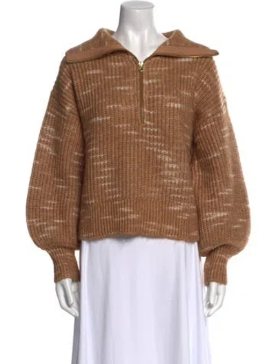 Pre-owned Varley Sweater In Brown