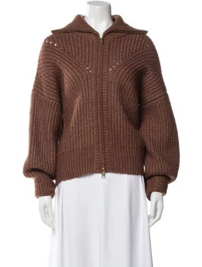 Pre-owned Varley Sweater In Brown