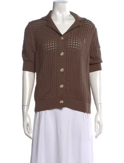 Pre-owned Varley Sweater In Brown