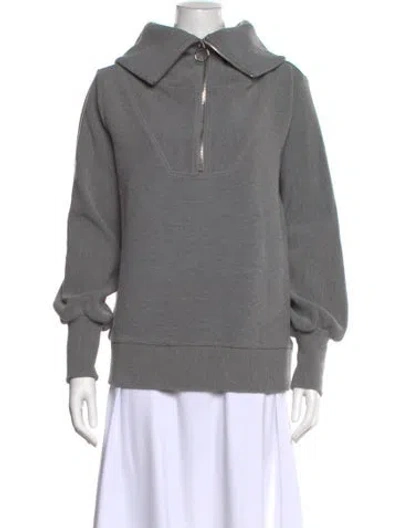 Pre-owned Varley Sweater In Gray