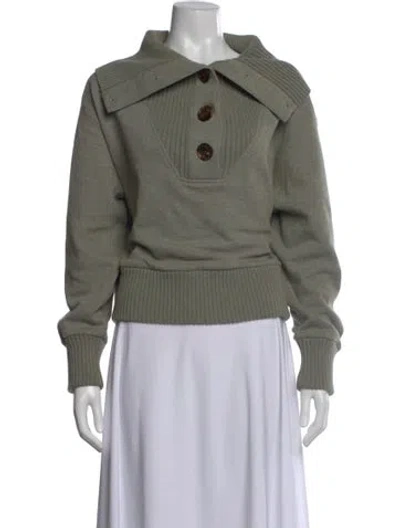 Pre-owned Varley Sweater In Green