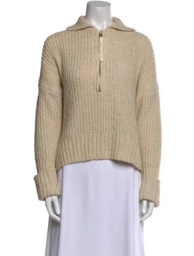 Pre-owned Varley Sweater In Neutral