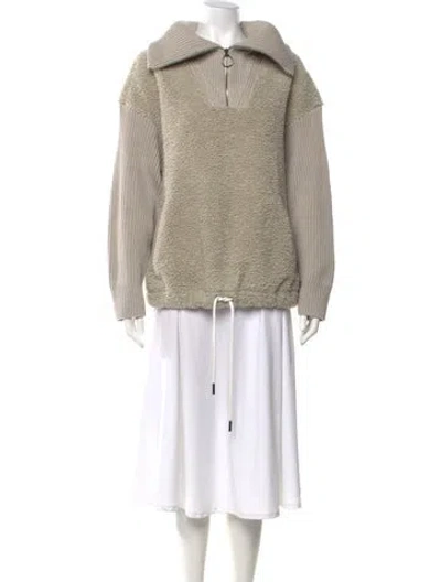 Pre-owned Varley Sweater In Neutral