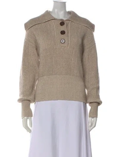 Pre-owned Varley Sweater In Neutral