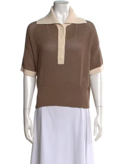 Pre-owned Varley Sweater In Neutral