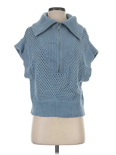 Pre-owned Varley Sweater Vest In Blue