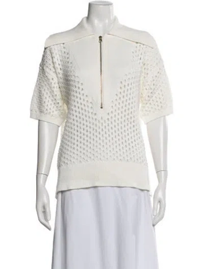 Pre-owned Varley Sweater In White