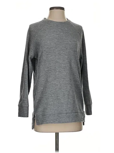Pre-owned Varley Sweatshirt In Gray