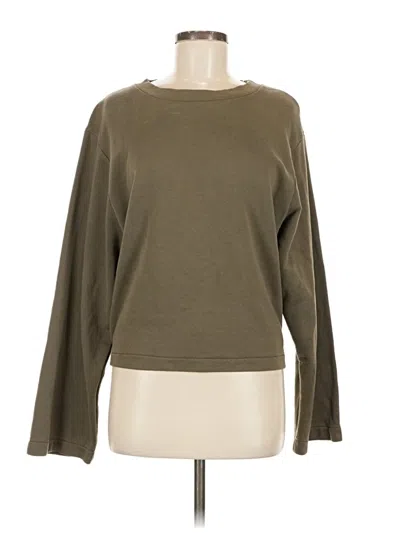 Pre-owned Varley Sweatshirt In Green