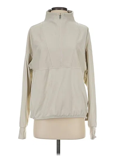Pre-owned Varley Sweatshirt In Ivory