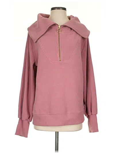Pre-owned Varley Sweatshirt In Pink