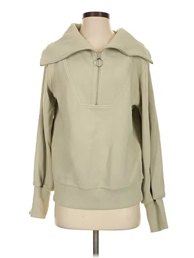 Pre-owned Varley Sweatshirt In Tan