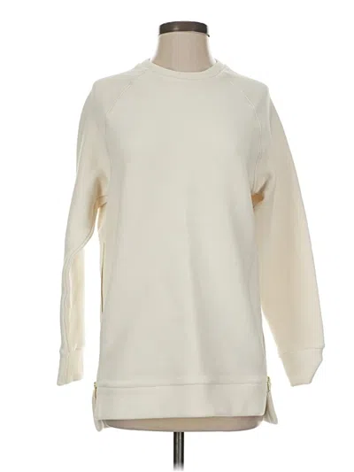 Pre-owned Varley Sweatshirt In White