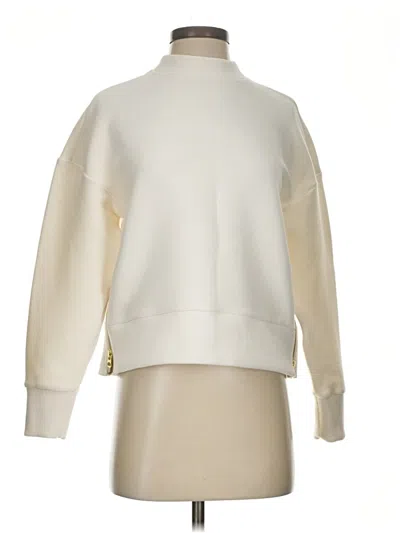 Pre-owned Varley Sweatshirt In White