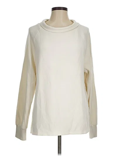 Pre-owned Varley Sweatshirt In White