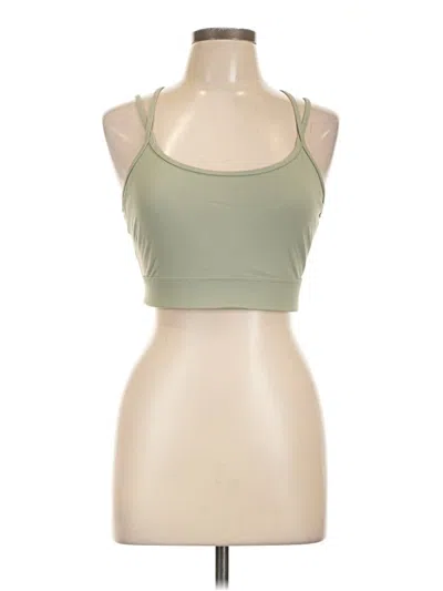 Pre-owned Varley Tank Top Green Halter Neckline Tops