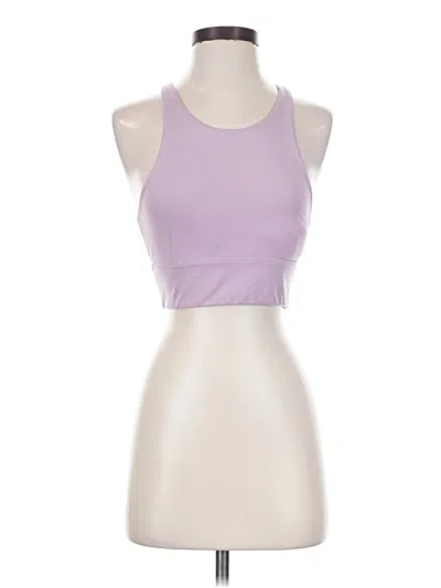 Pre-owned Varley Tank Top Purple Halter Neckline Tops
