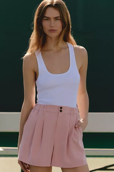 Varley Tansey Woven Shorts In Pink