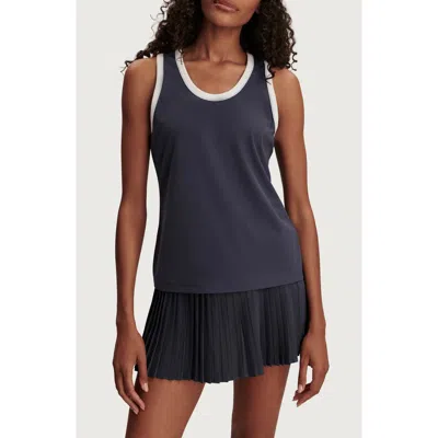 Varley Tegan Performance Tank In Blue