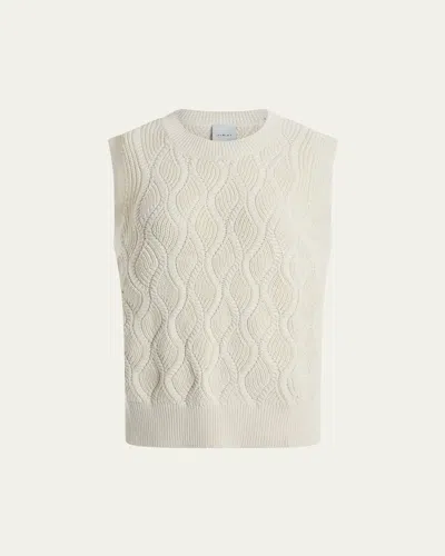 Varley Teller Longline Knit Tank Top In Birch