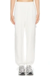 Varley The Relaxed Pant Stretch-jersey Sweatpants In Ivory Marl