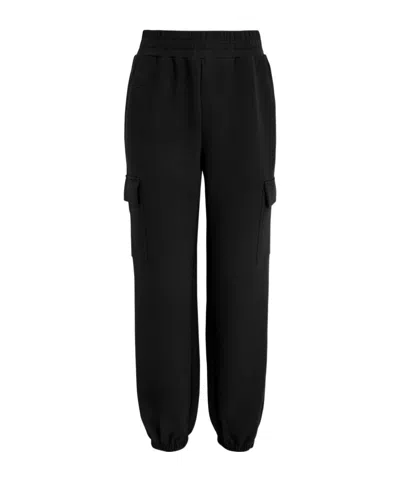 Varley The Cargo Pant Stretch-jersey Sweatpants In Black