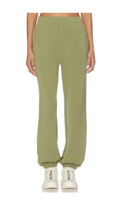 Varley Classic Jersey Sweatpants In Green