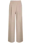 Varley The Extra Wide Leg 32 Stretch-jersey Sweatpants In Neutral