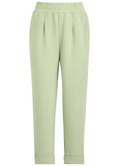 Varley The Rolled Cuff Pant 25 Stretch-jersey Sweatpants In Snow Sage
