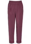 Varley Womens Sassafras Marl The Rolled Cuff Stretch-jersey Jogging Bottoms In Multi
