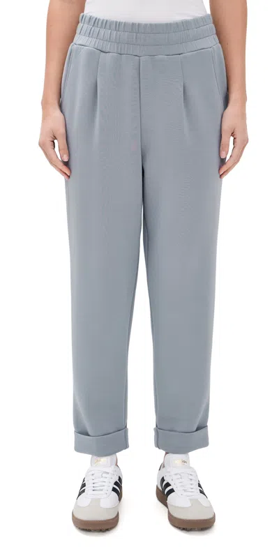 Varley The Rolled Cuff Pants 25 Wind Blue In Gray