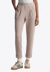 Varley Rolled Cuff Pants In Beige