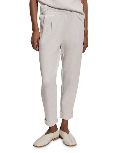 Varley The Rolled Cuff Pants In Ivory Marl