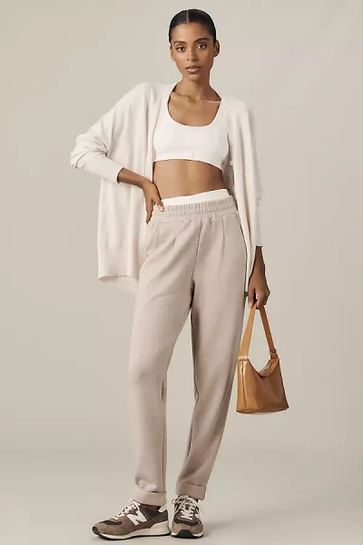Varley The Rolled Cuff Pants In Neutral