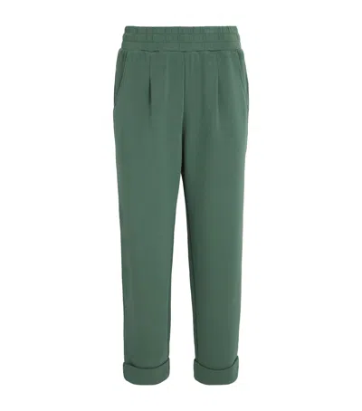Varley The Rolled Cuff Sweatpants In Green