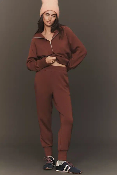 Varley The Slim Cuff 25 Pants In Brown