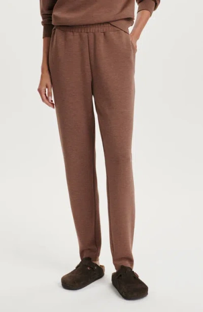 Varley The Slim Cuff Doublesoft Joggers In Brown