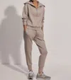 Varley The Slim Cuff Pants In Grey