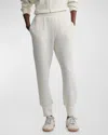 Varley The Slim Cuff Joggers In Ivory Marl Fleck