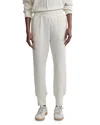Varley The Slim Cuff Joggers In Ivory Marl Fleck