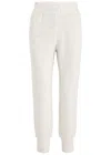 Varley The Slim Cuff Stretch-jersey Sweatpants In Ivory