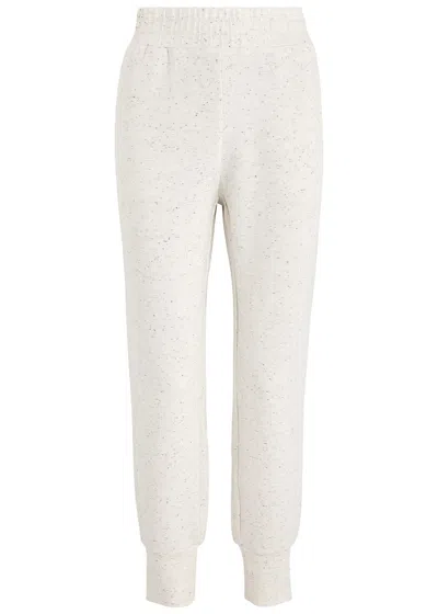 Varley The Slim Cuff Stretch-jersey Sweatpants In Ivory