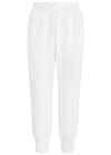 Varley The Slim Cuff Pant 27.5 Stretch-jersey Sweatpants In White