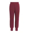 Varley Womens New Maroon Elasticated-waist Slim-fit Stretch-jersey Joggers Xs In Burgundy